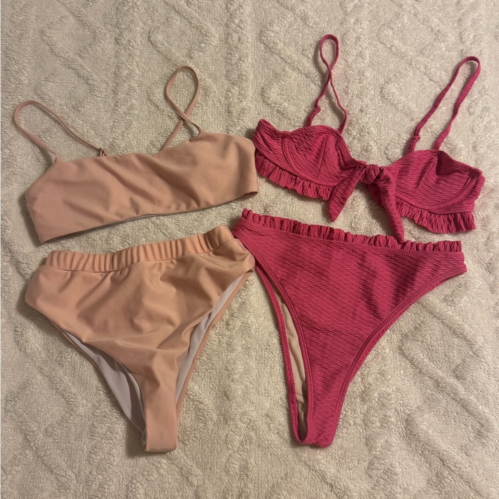 DONATED Pink Bikini Set